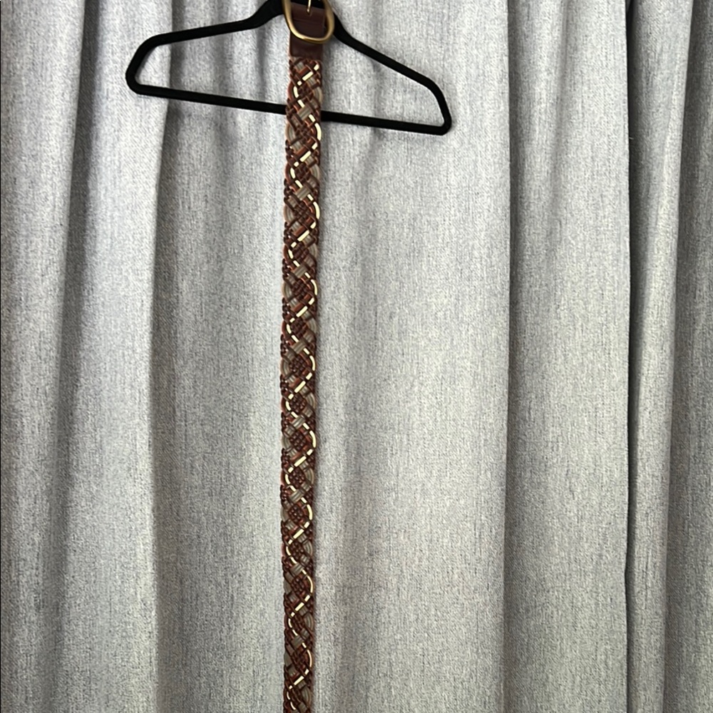Lucky Brand Women’s Brown Woven Belt - Picture 2 of 4
